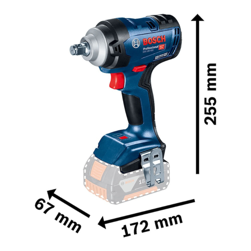 Bosch GDS 18V-400 | Complete Portable Drill/Driver Kit