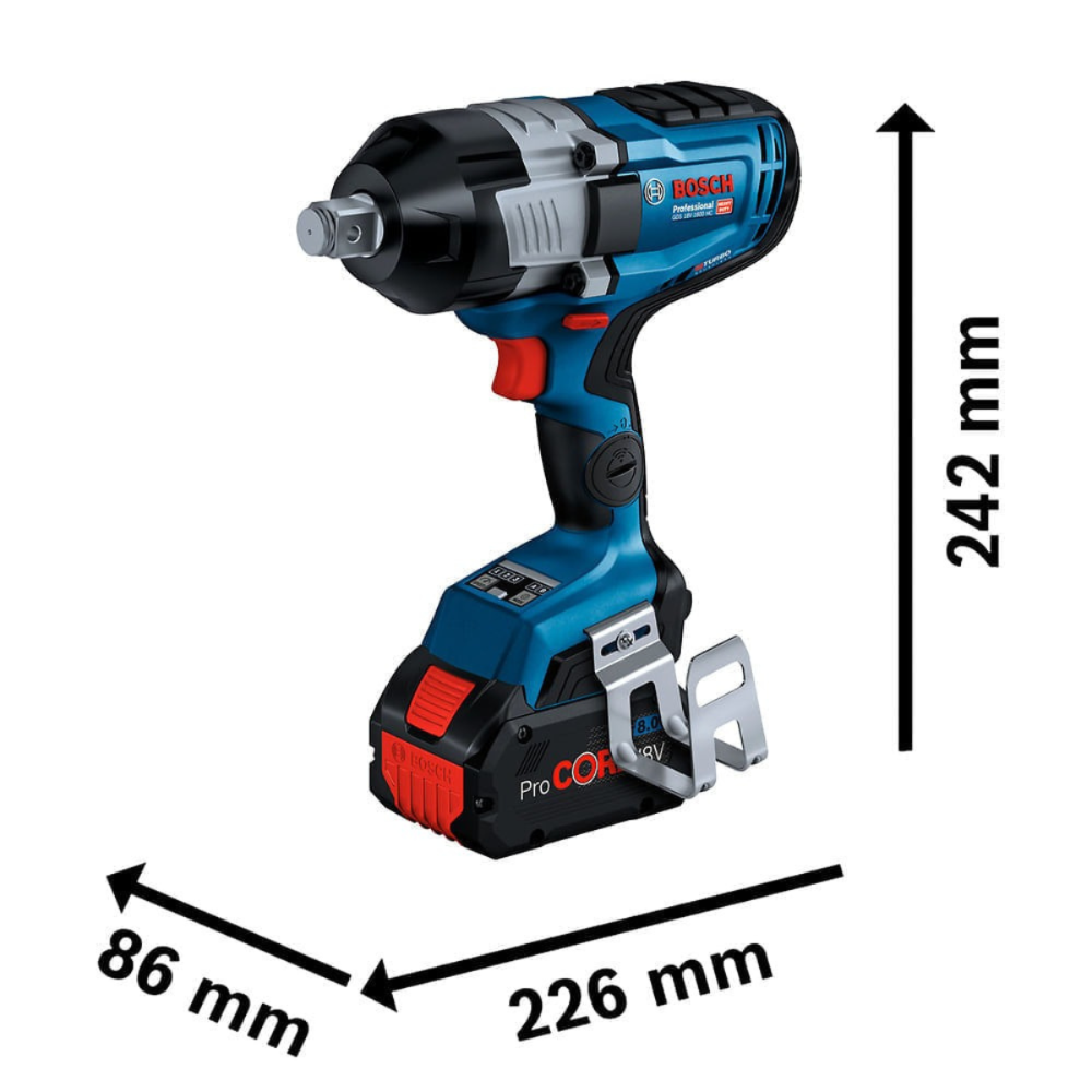 Bosch GDS 18V-1600 | Complete Portable Drill/Driver Kit